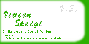 vivien speigl business card